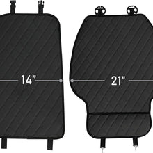 FH Group FH1016 NeoSupreme Seat Protectors (Gray) ONLY 1 Cover - Universal Fit for Cars, Trucks & SUVs