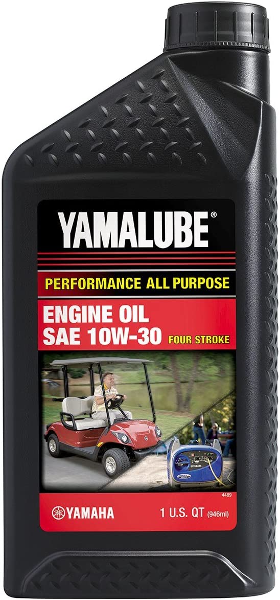 YAMAHA 10W-30 Oil, 1 Quart-32oz Performance All-Purpose Engine Oil