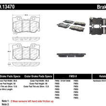StopTech 309.13470 Street Performance Rear Brake Pad