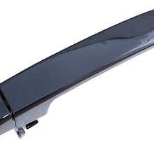 Dorman 83838 Front Driver Side Exterior Door Handle for Select Nissan Models, Chrome