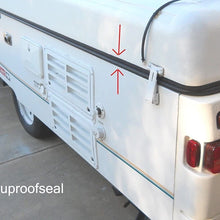 1996-2003 Coleman Fleetwood Popup Trailer Roof Seal 41' for ABS Roofs - Rubber Gasket