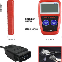 CARXtruck MS309 Universal OBD2 Scanner for All Cars Code Reader OBDII Smog Check Engine Light Diagnostic Scan Tool