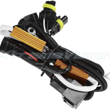 XtremeVision HID Battery Relay Harness Anti Flicker Resistor Decoder Plug and Play Error Free - 9006