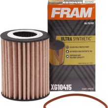 FRAM Automotive Ultra Synthetic Replacement Oil Filter, Designed for Synthetic Oil Changes That Last Up to 20K Miles, XG10415 (Pack of 1)