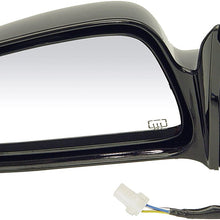 Dorman 955-1313 Driver Side Power Door Mirror - Heated for Select Mitsubishi Models, Black