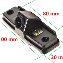 HD 1280x720p Rear Reversing Backup Camera Rearview License Plate Camera Night Vision Ip68 Waterproof for Subaru/Forester/Outback 2007-2012/Sedan/Tribeca