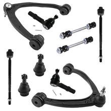 10 Pc Front Kit-Upper Control Arm Ball Joint Assembly Lower Ball Joint Inner Outer Tie Rod End Sway Bar fit for 2007-2013 Chevrolet Silverado 1500,Tahoe,2007-2014 GMC Sierra 1500,GMC Yukon