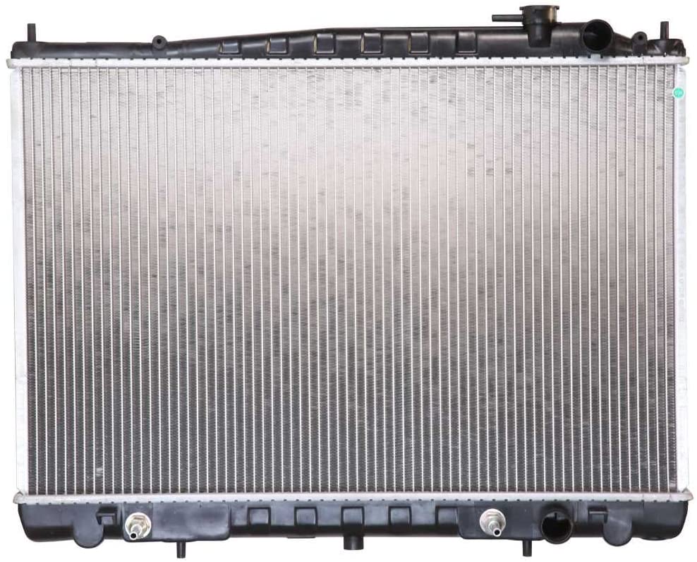 AutoShack RK822 27.1in. Complete Radiator Replacement for 2000-2004 Nissan Xterra 1998-2004 Frontier 2.4L 3.3L