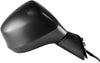 Right Passenger Side View Mirror for 2012-2013 Honda Civic - Power Operated, Non Heated, Paint to Match, Replacement Mirror - HO1321261