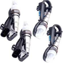 Oxygen Sensor,ECCPP Upstream Downstream O2 Sensors Fits 234-4018 234-4012 for 1996-1998 Chevrolet/Chevy/GMC C/K 1500 4.3L 5.0L 5.7L 4PCS