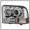 Spyder Auto 5010360 LED Halo Projector Headlights Chrome/Clear