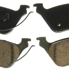 Wagner QuickStop ZD858 Ceramic Disc Pad Set, Rear