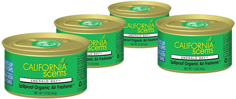 California Scents Air Freshener 4-Pack (Emerald Bay)