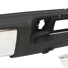 2007-2013 Silverado Sierra 1500 Rear Bumper Chrome Full Assy with Sensor Hole GM1103148