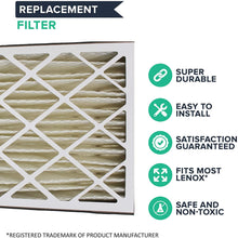 Crucial Air Filter Replacement Parts # 8171433K, 83377, 8171433 - Compatible with Lenox, 20" X 25" X 5" Inches MERV Fits Models 1183050, 1183051, 83234, 83353, AP150, AP250, Bulk (2 Pack)