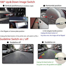 EWAY Backup Rear/Front View Camera OEM Kit for Toyota 4-Runner Avalon Camry Highlander Rav-4 Prius 3/C/V 2012-2014 Scion FR-S IQ CB 2013-2015 TC 2014 2015 XD 2013 2014 for Factory Radio Display