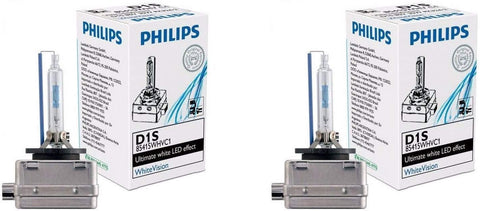 Philips D1S Xenon WhiteVision Xenon car headlight 2x bulbs 5000K (up to 6000K)