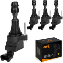 4Pcs Ignition Coil Pack Replacement for Chevy Malibu HHR Cobalt Equinox GMC Terrain Pontiac G6 12638824 12578224 D522C