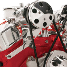NEW BILLET SPECIALTIES BBC POLISHED ALTERNATOR & A/C COMPRESSOR BRACKETS, TOP MOUNT, FOR BIG BLOCK CHEVY SHORT WATER PUMP