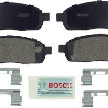 Bosch BE1011H Blue Disc Brake Pad Set with Hardware for Select Ford F-150, F-250 and Lincoln Mark Lt Trucks - FRONT