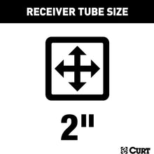 CURT 99317 Class 3 Trailer Hitch, 2-Inch Receiver, 4-Pin Wiring Harness, Select Jeep Wrangler JK