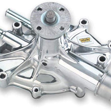 Weiand 8215P Action Plus Polished Aluminum Mechanical Water Pump
