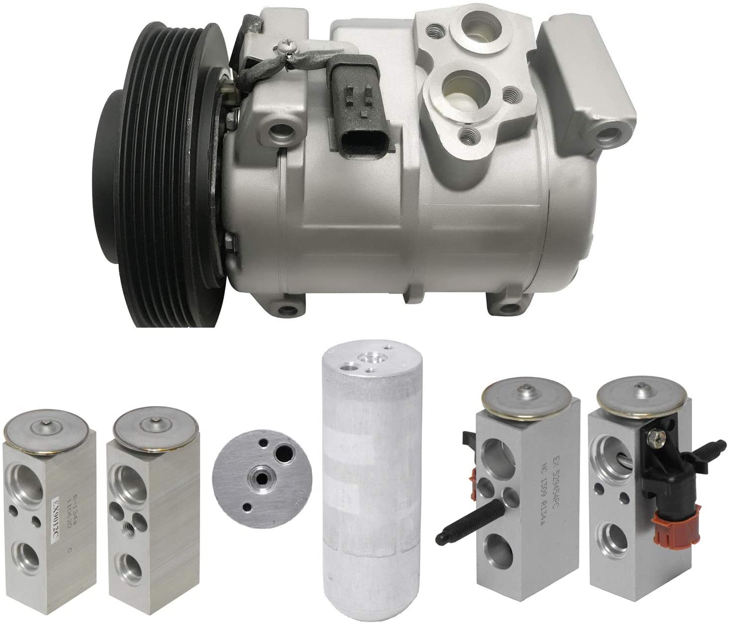 RYC Remanufactured AC Compressor Kit KT AH25