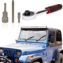 Sporthfish Hard Top and Door Removal Torx Set Tool Kit for 2007-2019 Jeep Wrangler JK JL Rubicon Sahara Sports 2/4 Door Replace 68361574AB 82214166AB