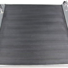 CoolingSky 3 Row Core Aluminum Radiator for 2003-2009 Dodge Ram 2500 3500, 5.9L 6.7L Diesel OHV Cummins