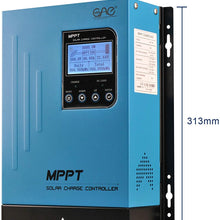 60A MPPT Solar Charge Controller 60amp Panel Battery Charger Controller 48V 36V 24V 12V Auto Max 150VDC Input mppt Charge Controllers Sealed Gel AGM Flooded Lithium Battery