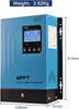 60A MPPT Solar Charge Controller 60amp Panel Battery Charger Controller 48V 36V 24V 12V Auto Max 150VDC Input mppt Charge Controllers Sealed Gel AGM Flooded Lithium Battery