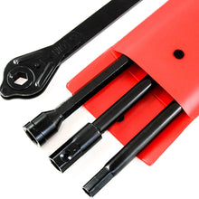 Red Hound Auto 1994-1998 Compatible with Dodge Ram Lug Extension Ratchet Tire Tool Replacement Kit for Jack w Case