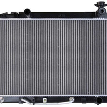 AutoShack RK1168 28.7in. Complete Radiator Replacement for 2007-2011 Toyota Camry 2.4L 2.5L