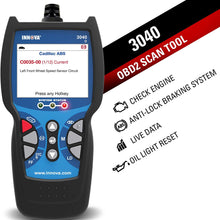 INNOVA Color Screen Light 3040e Diagnostic Code Reader/Scan Tool with ABS, Live Data and Oil Reset for OBD2 Vehicles