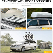 AUXMART Roof Rack Cross Bars 1 Pair Aluminum Rooftop Rail Bars Compatible for Toyota Sienna 2011-2018 Luggage Rack Cargo Carrier OE Style
