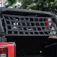 Highitem Black Multifunctional Cloth Car Top Roof Hammock Car Bed Rest Storage Network Cover for Jeep Wrangler TJ JK JL 1997-2018