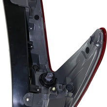 Tail Light Assembly Compatible with 2017-2019 Honda CR-V Clear & Red Lens CAPA Driver Side Outer