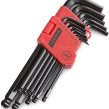 TEKTON Long Arm Ball End Hex Key Wrench Set, 13Piece (1.27-10 mm) | 25272