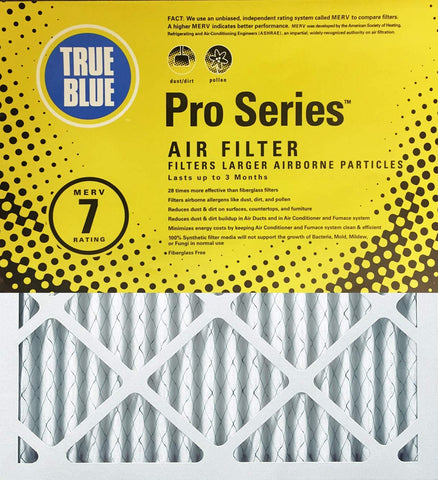 True Blue Pro Series 20-Inch by 25-Inch by 2-Inch Air Filter, 6 Pack