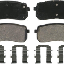 Wagner QuickStop ZD1302 Ceramic Disc Pad Set, Rear