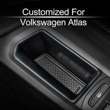 MECHCOS 4pcs Armrest Container Door Storage Organizer Box Tray Handle Compatible with for VW Volkswagen Atlas 2018 2019, 2 Front & 2 Rear