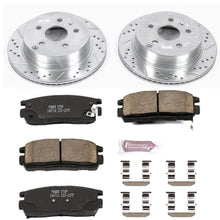 Power Stop K5558 Rear Brake Kit with Drilled/Slotted Brake Rotors and Z23 Evolution Ceramic Brake Pads