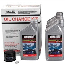 Yamaha LUB-SMBCG-KT-10 Snowmobile 4 Cyl SS Oil Change Kit LUBSMBCGKT10 Semi-Synthetic