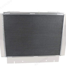 CoolingSky 4 Row Full Aluminum Radiator for 1960-1963 Ford Galaxie,Galaxie 500,Multiple L6 V8 Models