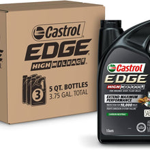 Castrol 03084C Edge 5W-30 Advanced Full Synthetic Motor Oil, 5 Quart