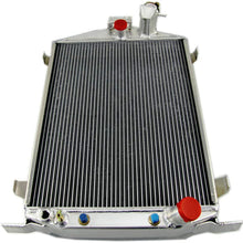 OzCoolingParts 32 Ford Model Series Radiator Fan Shroud Kit, 3 Row Core Aluminum Radiator + 16" Fan w/Shroud + Thermostat Kit for 1932 Ford HI/High Boy Street/Rat Rod