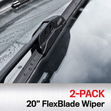 Motor Trend WP320320 FlexBlade Premium Beam Wiper Blade – 50% Longer Life, High-Grade Natural Rubber, 45 Degree Precision Cut (20 inch), 2 Pack