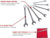 Sunex 9707A Jumbo Fractional Combination Wrench Set, 7Piece (Includes Roll-Case)