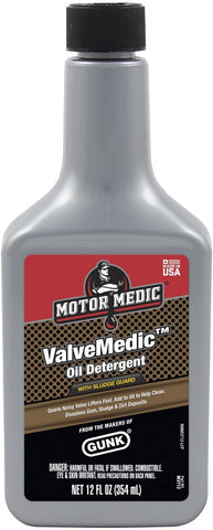 Niteo Motor Medic M3712-12PK Valve Medic Oil Detergent - 12 oz, (Case of 12)