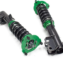 R9-HS2-064_3 compatible with Toyota Corolla Sedan (E170) 2014-19 Hyper-Street II Coilover Kit w/ 32-Way Damping Force Adjustment Lowering Kit by Rev9, 32 Damping Level Adjustment